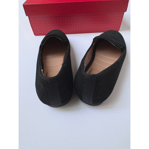 NWT Kelly & Katie Black Leather Peyton Loafers Women's 6.5M - Picture 6 of 9